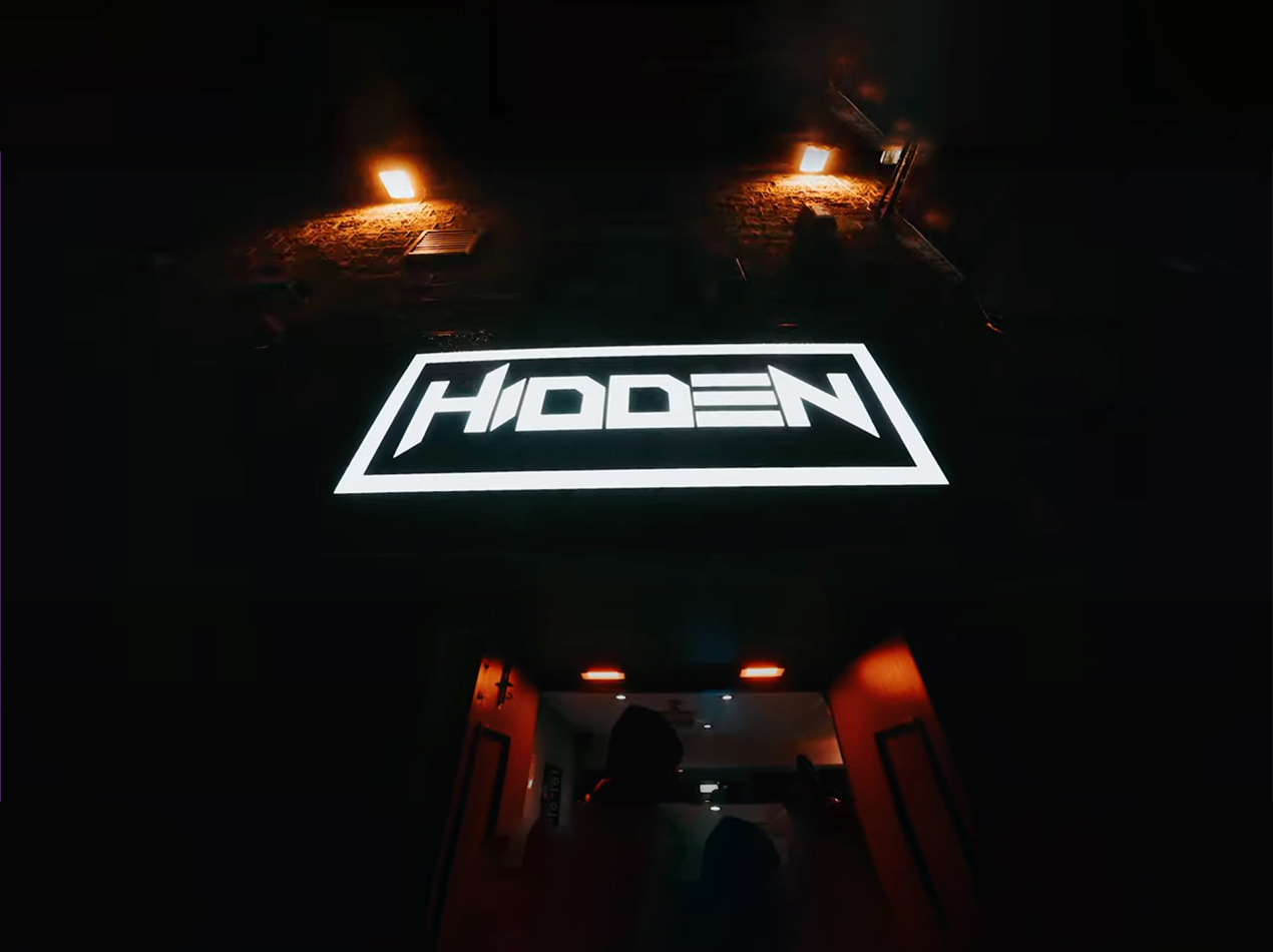 Hidden outside Logo